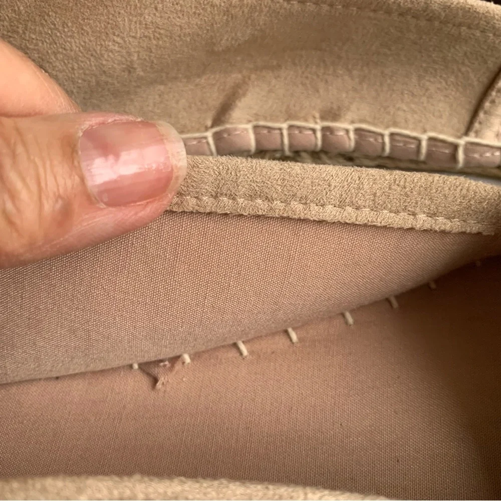 Primark.‎ Pale pink espadrilles. embellished/jeweled w/pearls and rhinest…